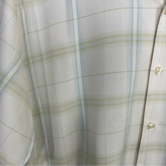 Tommy Bahama 100% Silk Short Sleeve Pale Yellow Shirt Size XL - Picture 5 of 13
